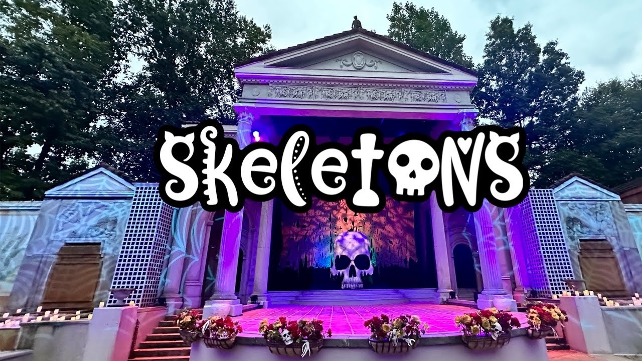 Howl O Scream  Skeletons Show Busch Gardens Williamsburg