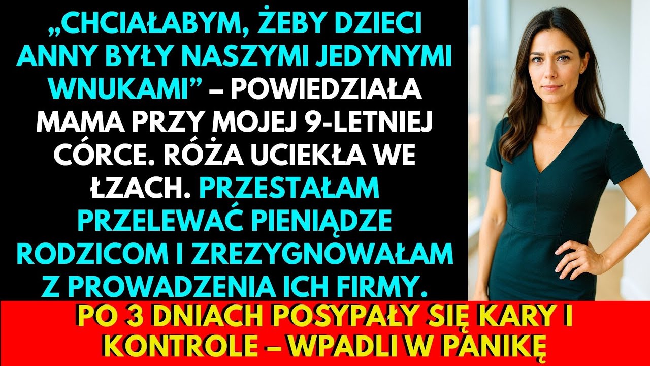 Zranili Moją Córkę Dla Innych Wnuków – Odcięłam Pomoc, A Po 3 Dniach Ich Świat Się Zawalił