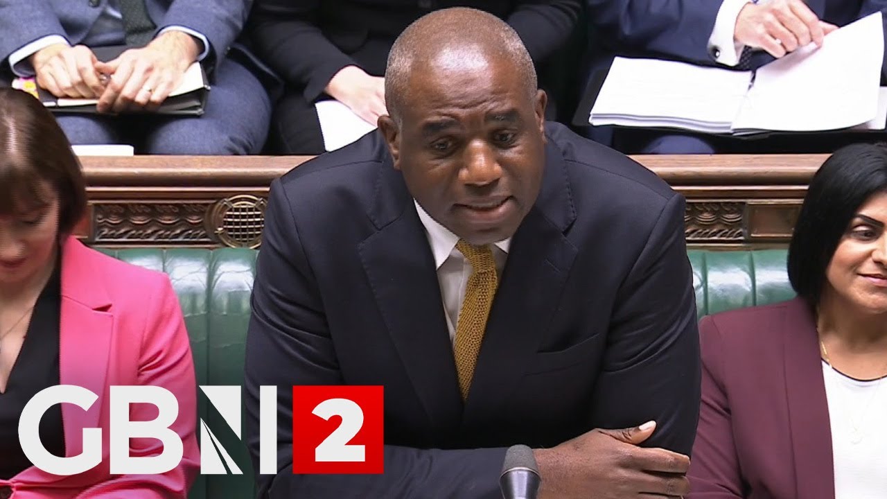 WATCH: David Lammy answers questions in the House of Commons