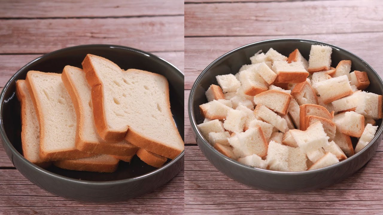 Caramel Bread Popcorn Recipe in 5 Minutes | Easy Bread Snacks | T'stove