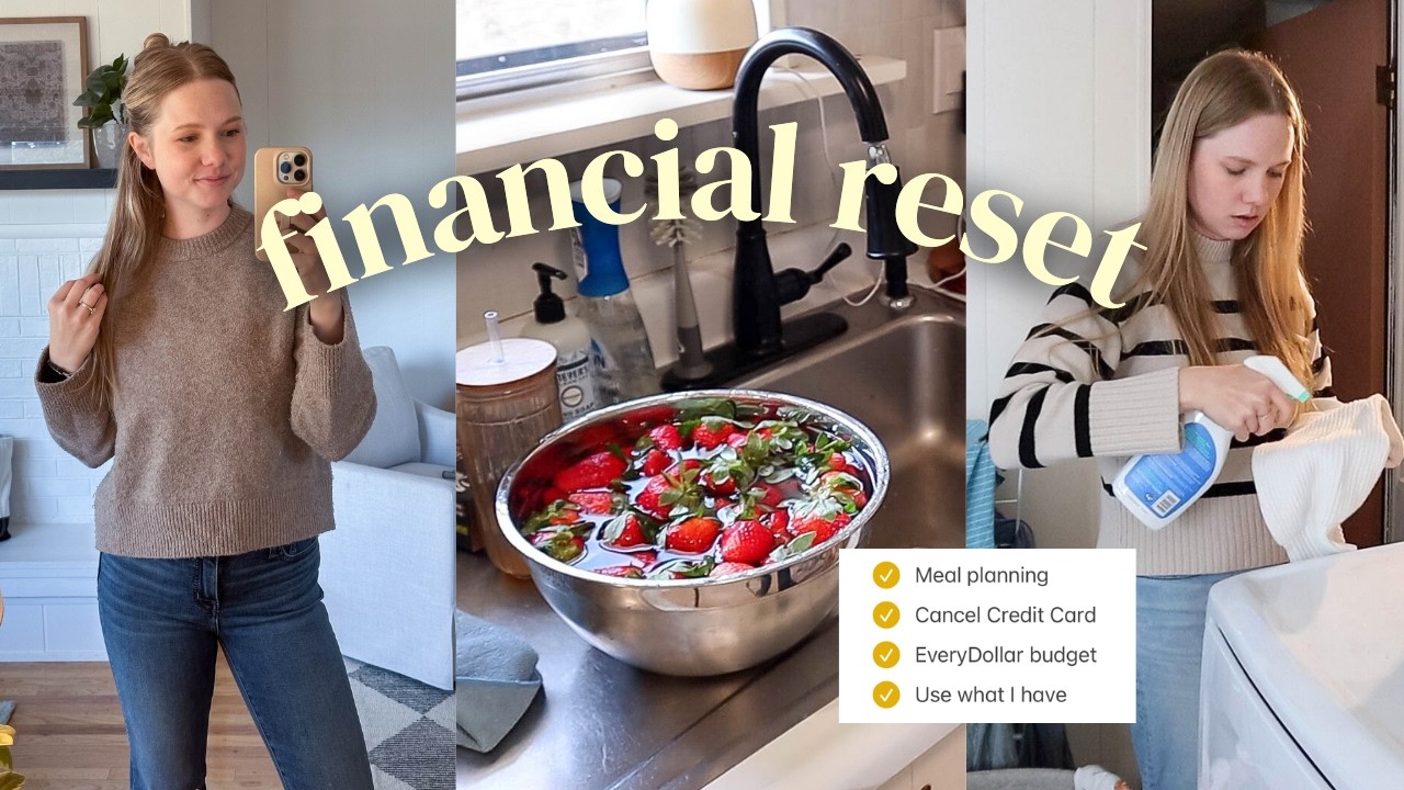 decluttering our finances 💸 | cancelling a credit card, our budget + how we save money every month
