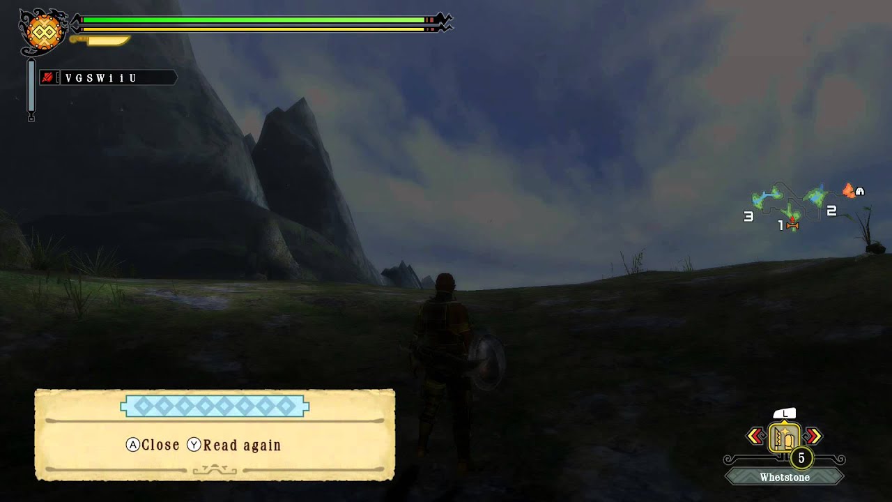 Monster Hunter 3 Ultimate - Moga Woods Intro, Search For Camp, Tutorials: Stamina, Dash, Gamepad
