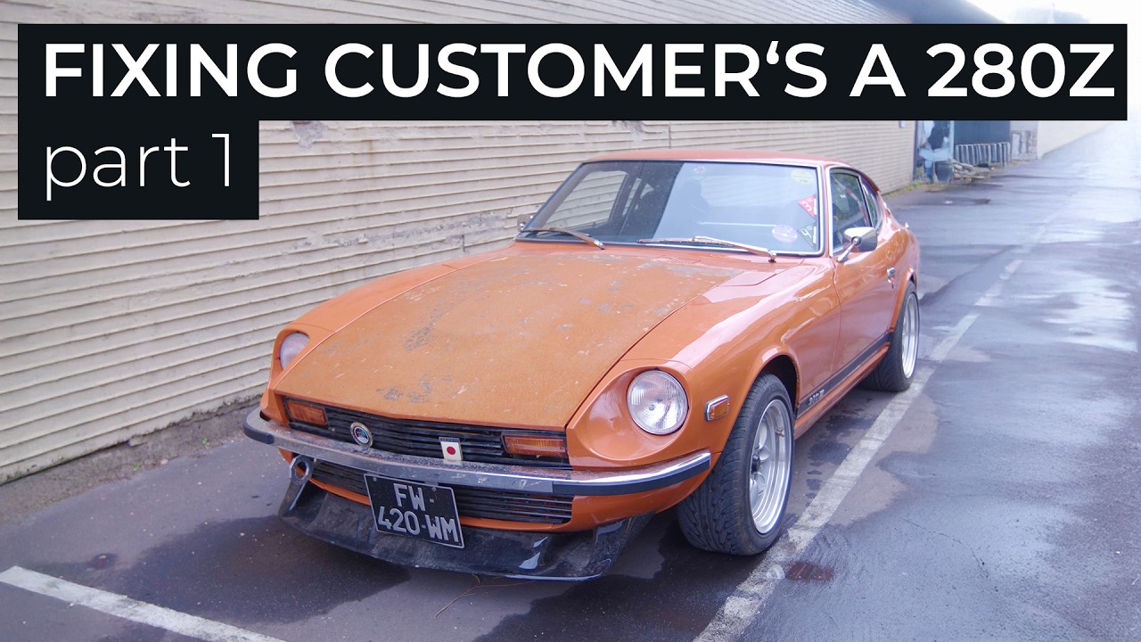 Fixing a customers' car - Datsun 280Z