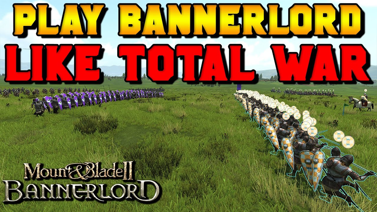 Play Bannerlord like Total War with this Great RTS Mod