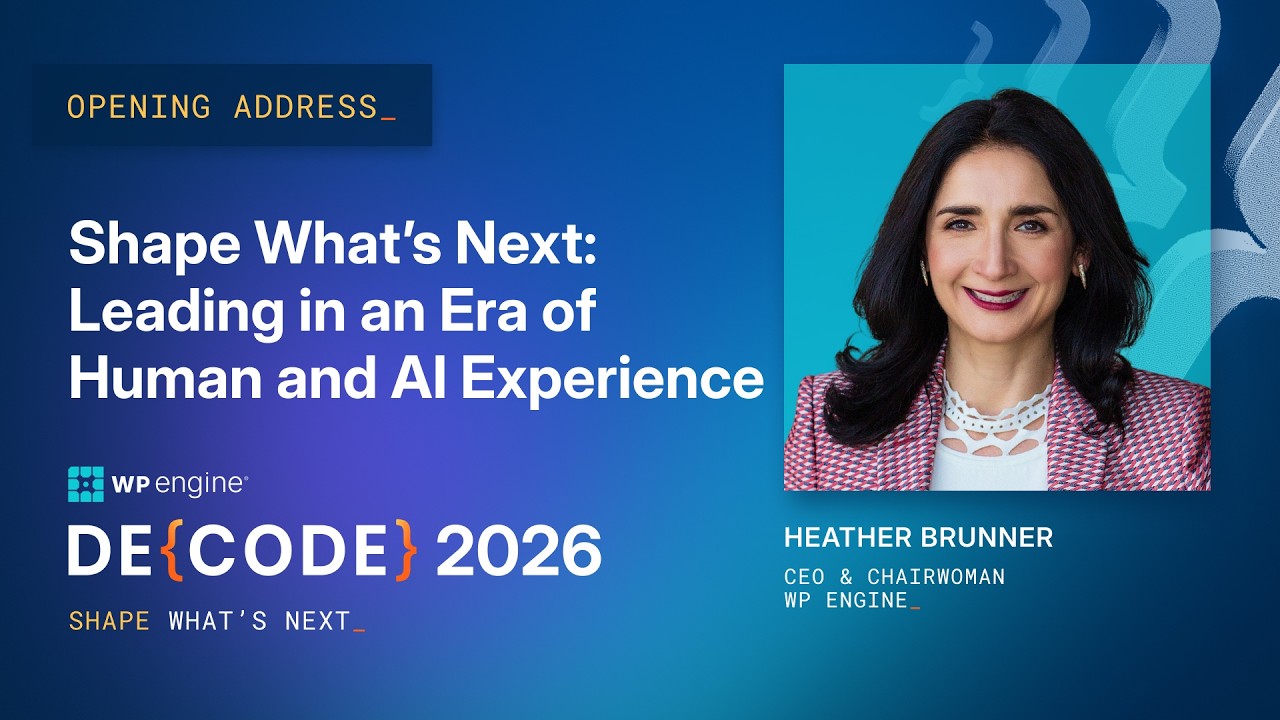 Shape What&rsquo;s Next: Leading in an Era of Human and AI Experience