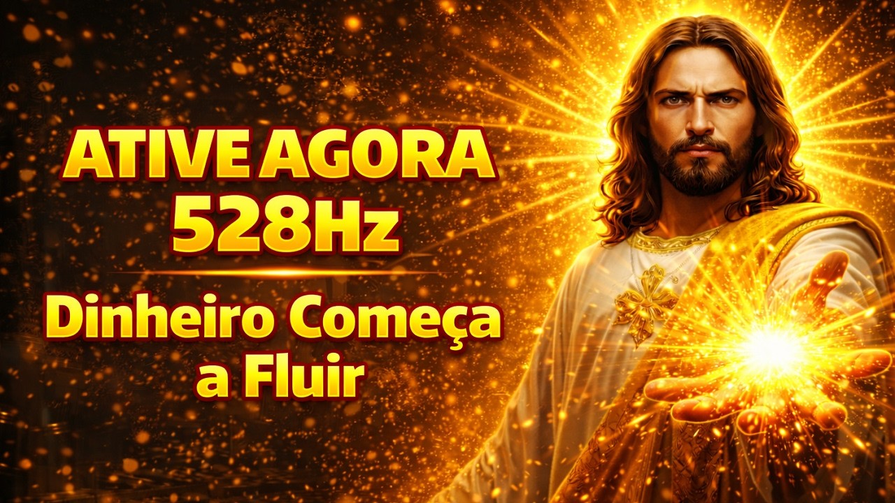 ATIVE AGORA 528Hz — Dinheiro Começa a Fluir Imediatamente 💰 Frequência da Riqueza