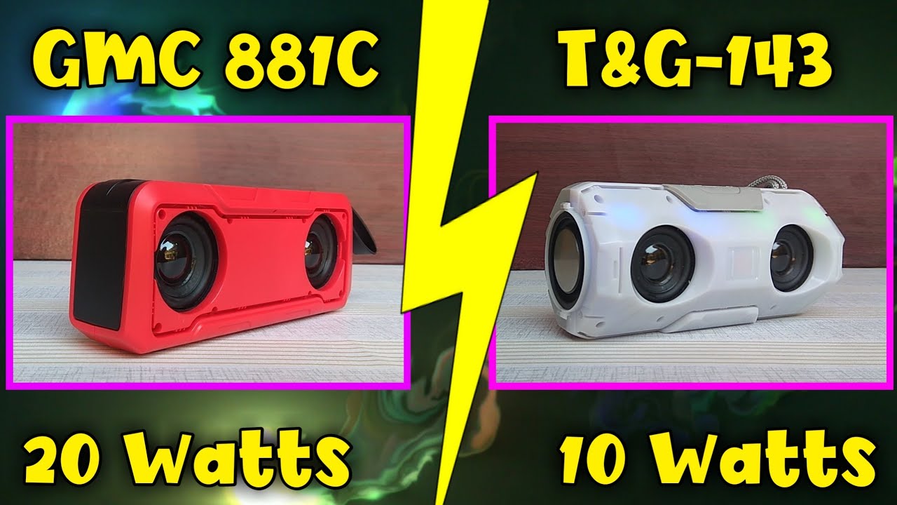 Battle Speaker GMC 881C VS TG-143 Test Audio Level