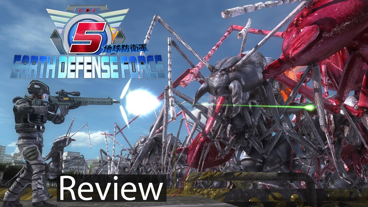 Earth Defense Force 5 Gameplay Review Playstation 4