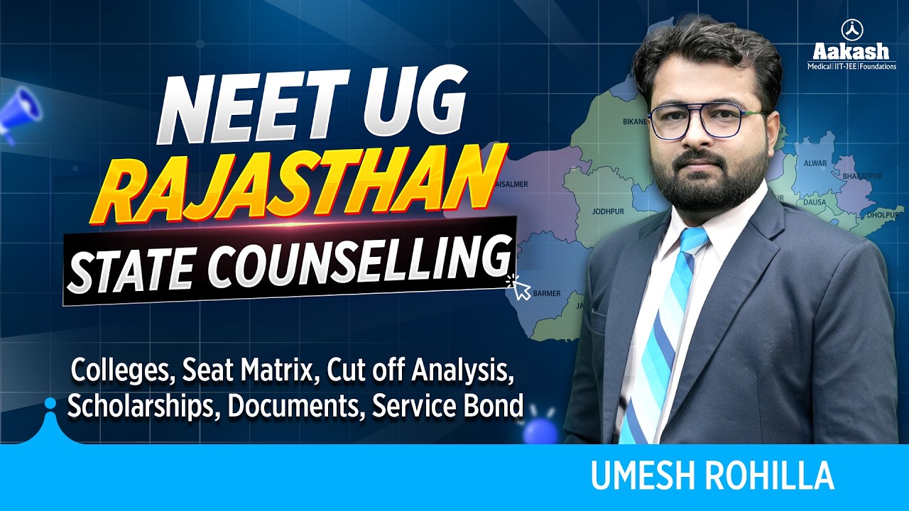 NEET UG 2026 Rajasthan | State Counselling Complete Breakdown 👨&zwj;🏫