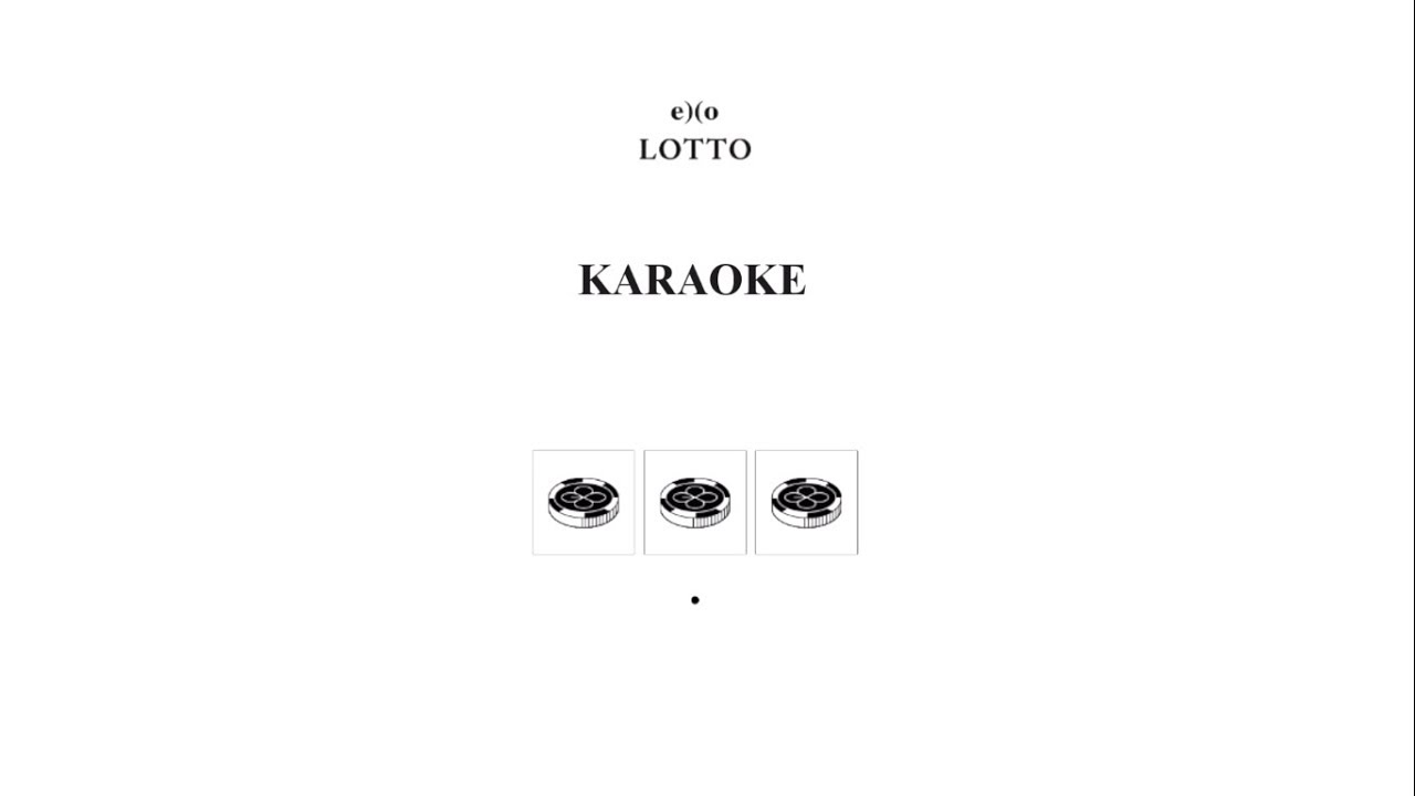 EXO | LOTTO | Karaoke