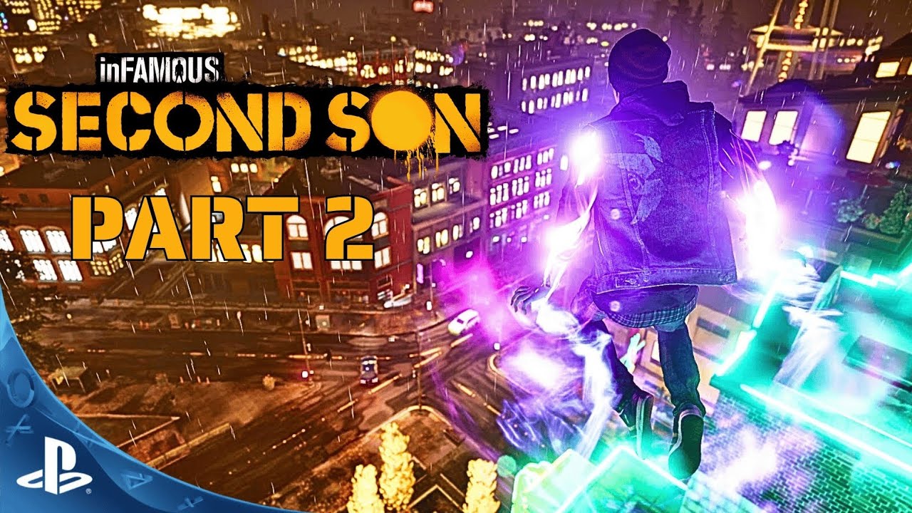 inFAMOUS Second Son. Part 2 (2014) Sony PlayStation 4 Game Walkthrough 