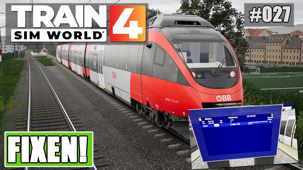 Train Sim World 4 | BUG GEFUNDEN! | S-Bahn Vorarlberg | ÖBB 4024 | TSW 4 | Gameplay [Deutsch]