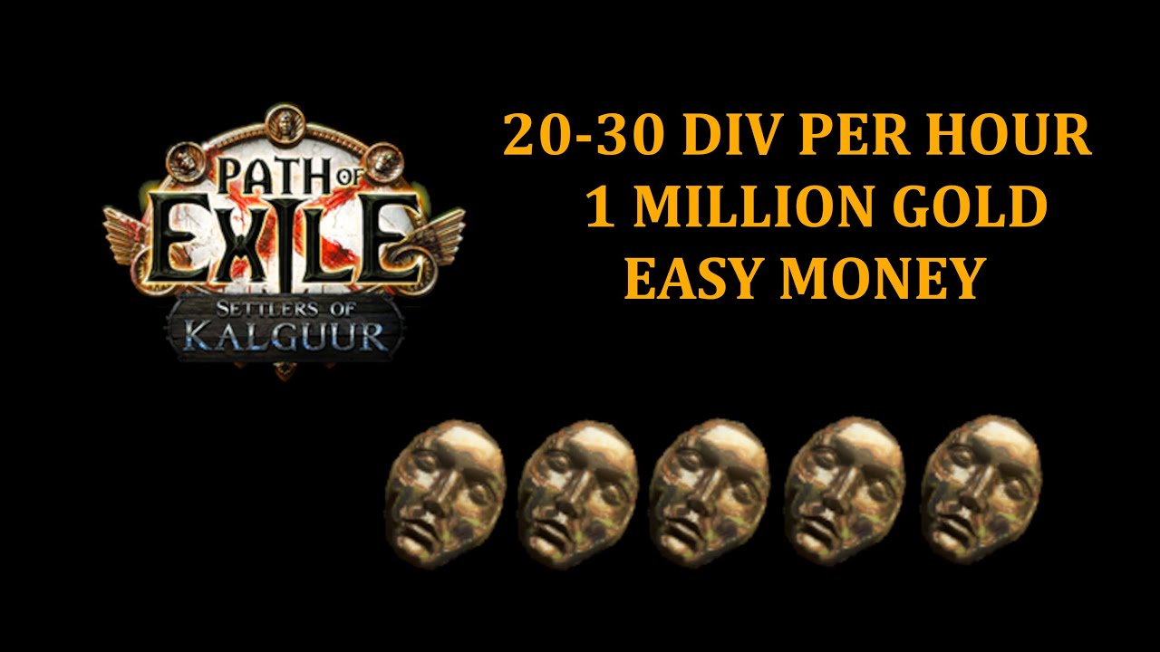 Poe 3.26 | Farming strategy | 20-30 div 1 mil gold per hour | Fulcrum | Self-Chill Self-Ignite | MF
