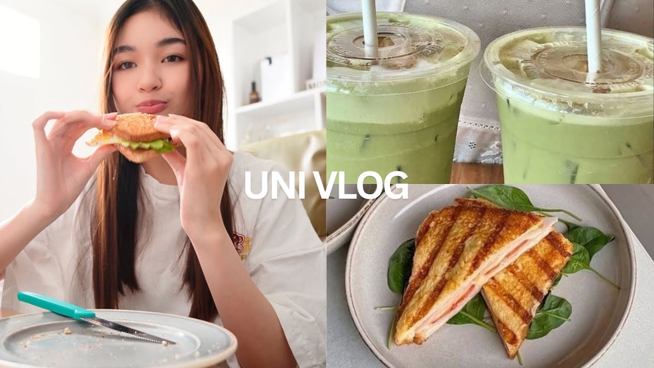UNI VLOG | что я ем за день, розыгрыш призов Kanken, посещение кафе, матча, школа и личная жизнь 🌸