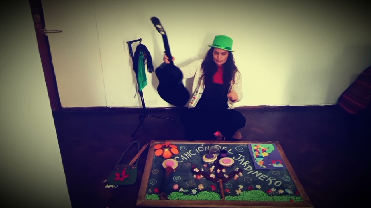 Canción del jardinero. Pizarrón sonoro !!!!!  