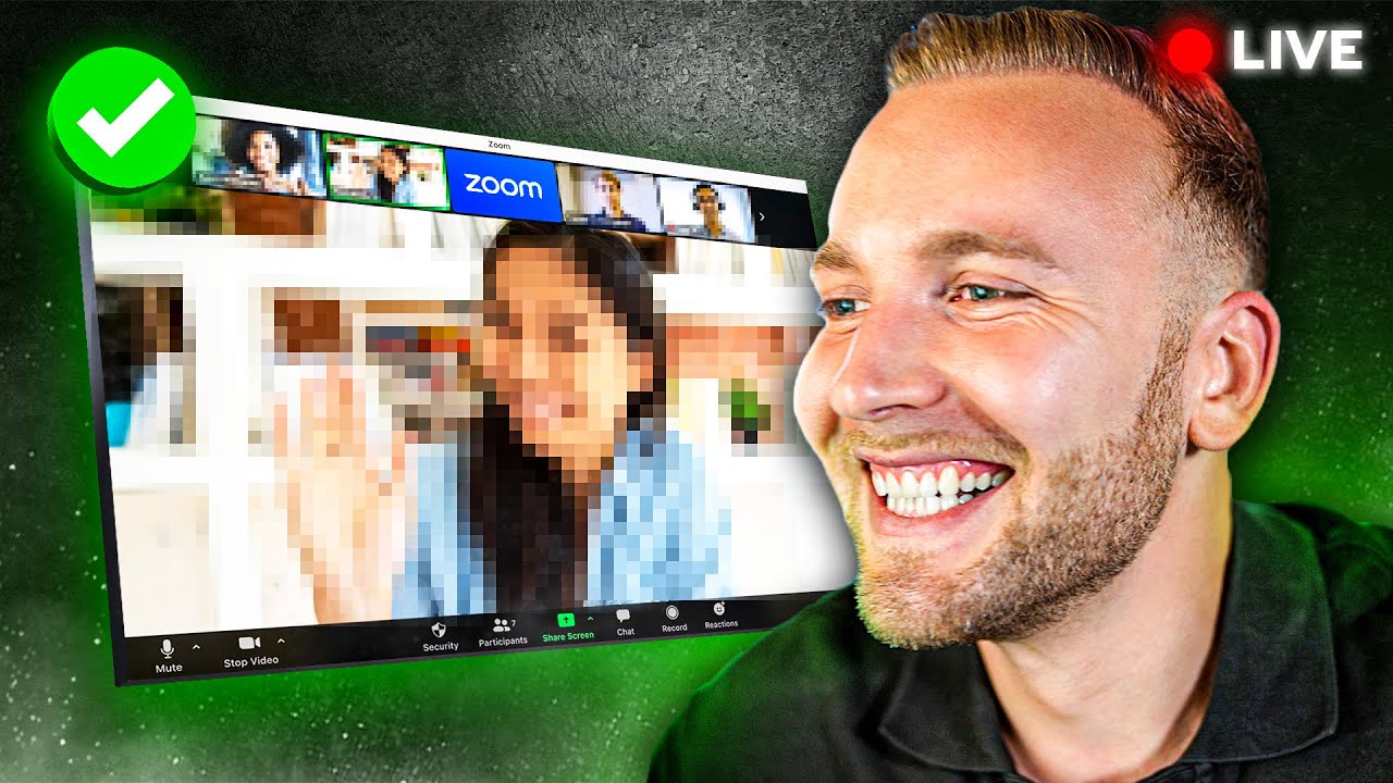SMMA Student Closes Their First Client! (Live Footage)