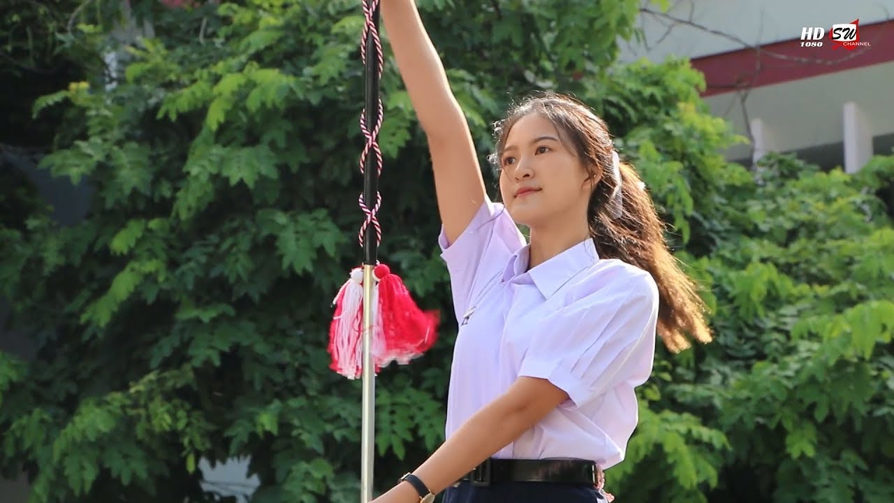 ม.6.14 คัดเลือกดรัมเมเยอร์ #69 พ.ศ.2561 ร.ร.สตรีวิทยา (ไม้ 1)