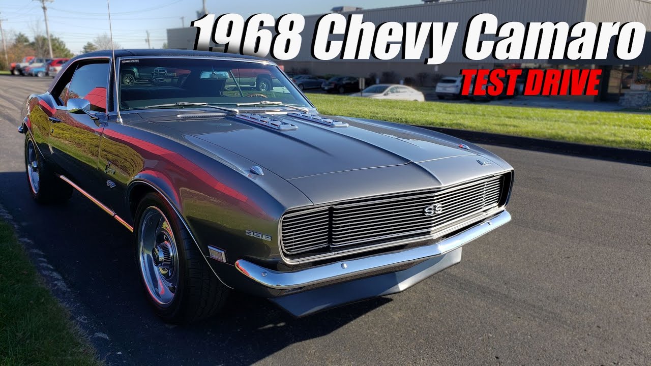 CAMARO TEST DRIVE! 1968 Chevrolet Camaro For Sale Vanguard Motor Sales