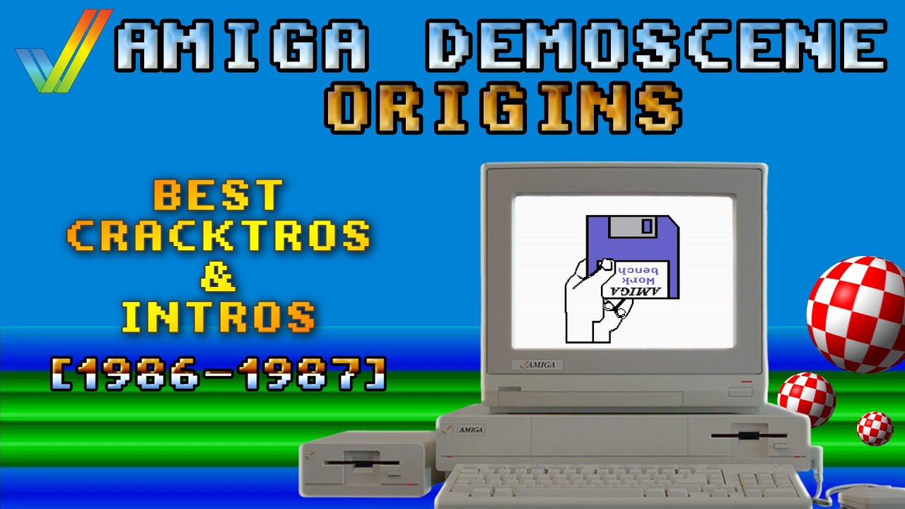 Истоки демосцены Amiga - Лучшие крэктрос и интро [1986-1987] - Amiga 1000 NTSC/PAL - UHD/60fps