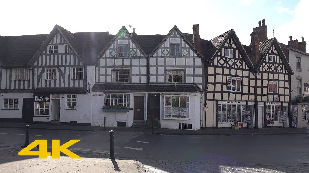 Alcester Walk: Town Centre【4K】