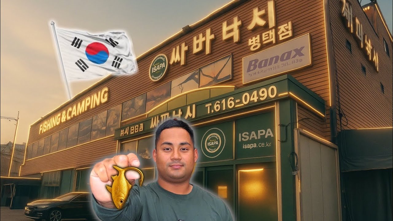 First Time Fishing in KOREA 🇰🇷 &mdash; With LOCAL Gear Only (Fishing Trip Included) 🎣THEmartinezadventures