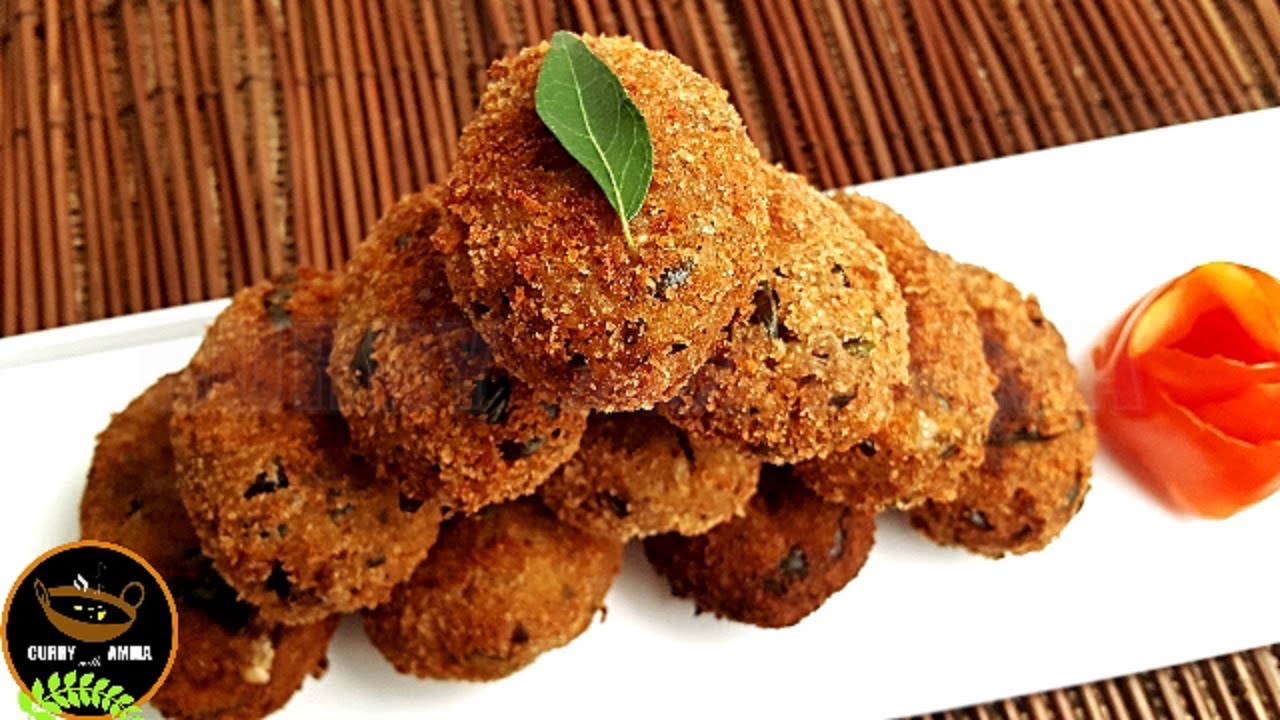 ചിക്കന്‍ Cutlet ഉളളി സല്ലാസും കൂട്ടി ഒന്നു കടിച്ചാൽ - Crispy Chicken Cutlets & Challas  Kerala Style