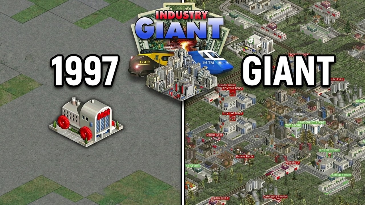 INDUSTRY GIANT 1 (1997) &ndash; RETRO ECONOMIC STRATEGY GAMEPLAY