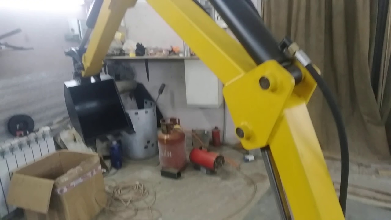 Мини экскаватор на 63 гц
