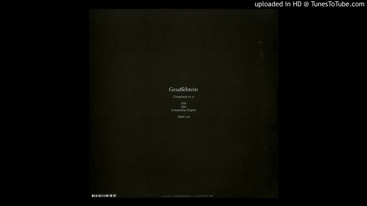 [#Turbo106] Gesaffelstein - B2 - Conspiracy Origins