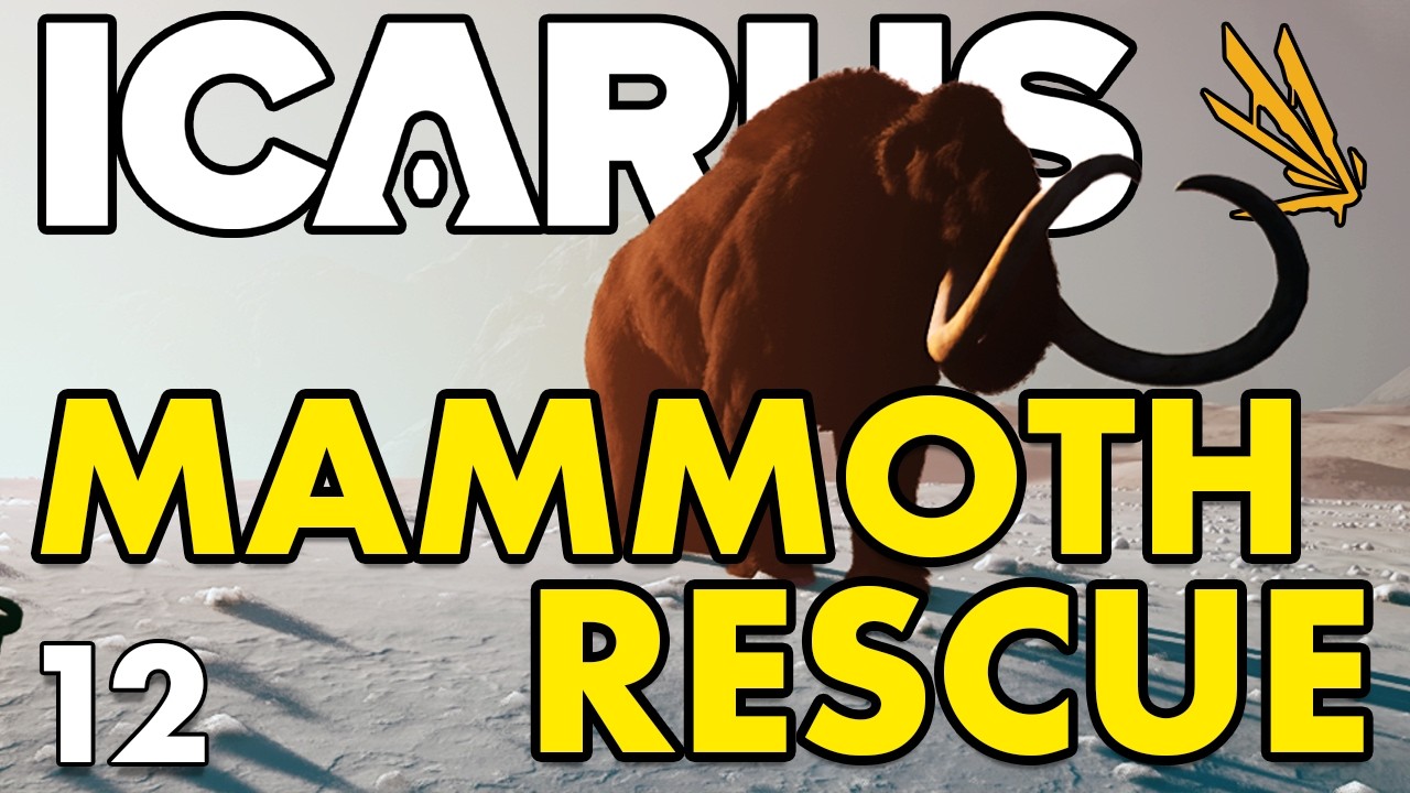 🦣This Arctic Hunt in Icarus Nearly BROKE Me! ep 12