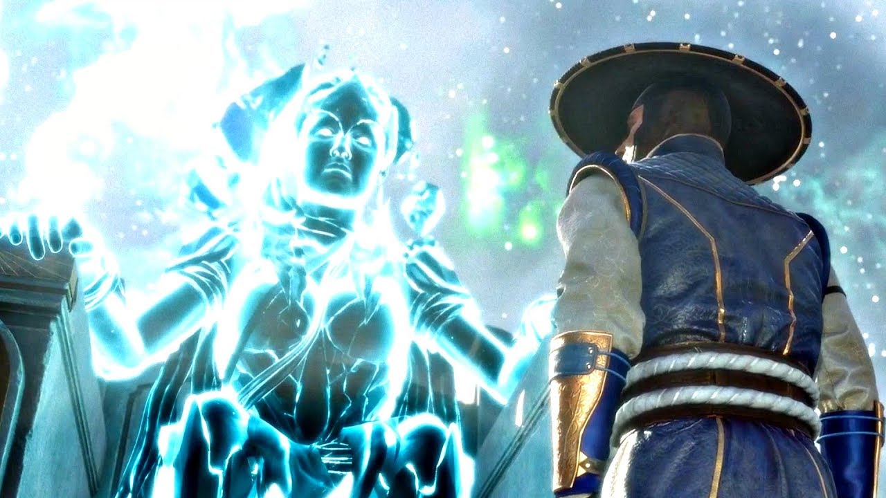 MORTAL KOMBAT 11 - Raiden Meets Elder Gods & Asks About Dark Raiden From Future (MK11 2019) PS4 Pro
