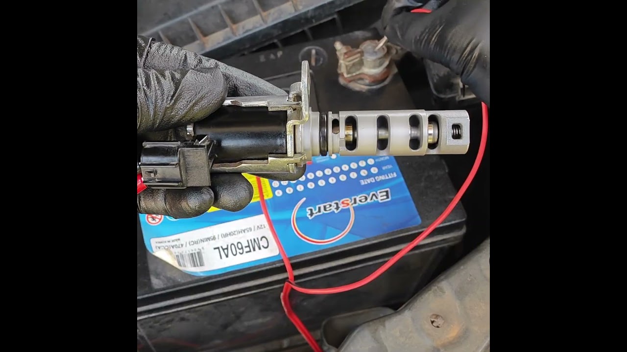 Testing VVT solenoid