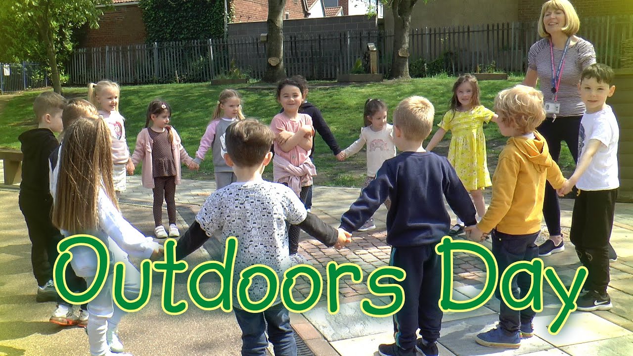 Fun and games (and lots of outdoor learning) on 'Outdoors Day' at Fulwell Infant School.