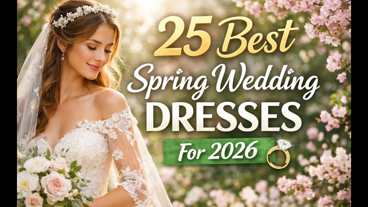 25 Best Spring Wedding Dresses for 2026 Brides
