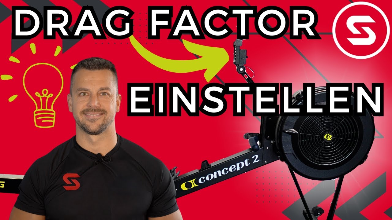 💡 So stellst Du den Drag Factor auf Deinem Ruderergometer ein