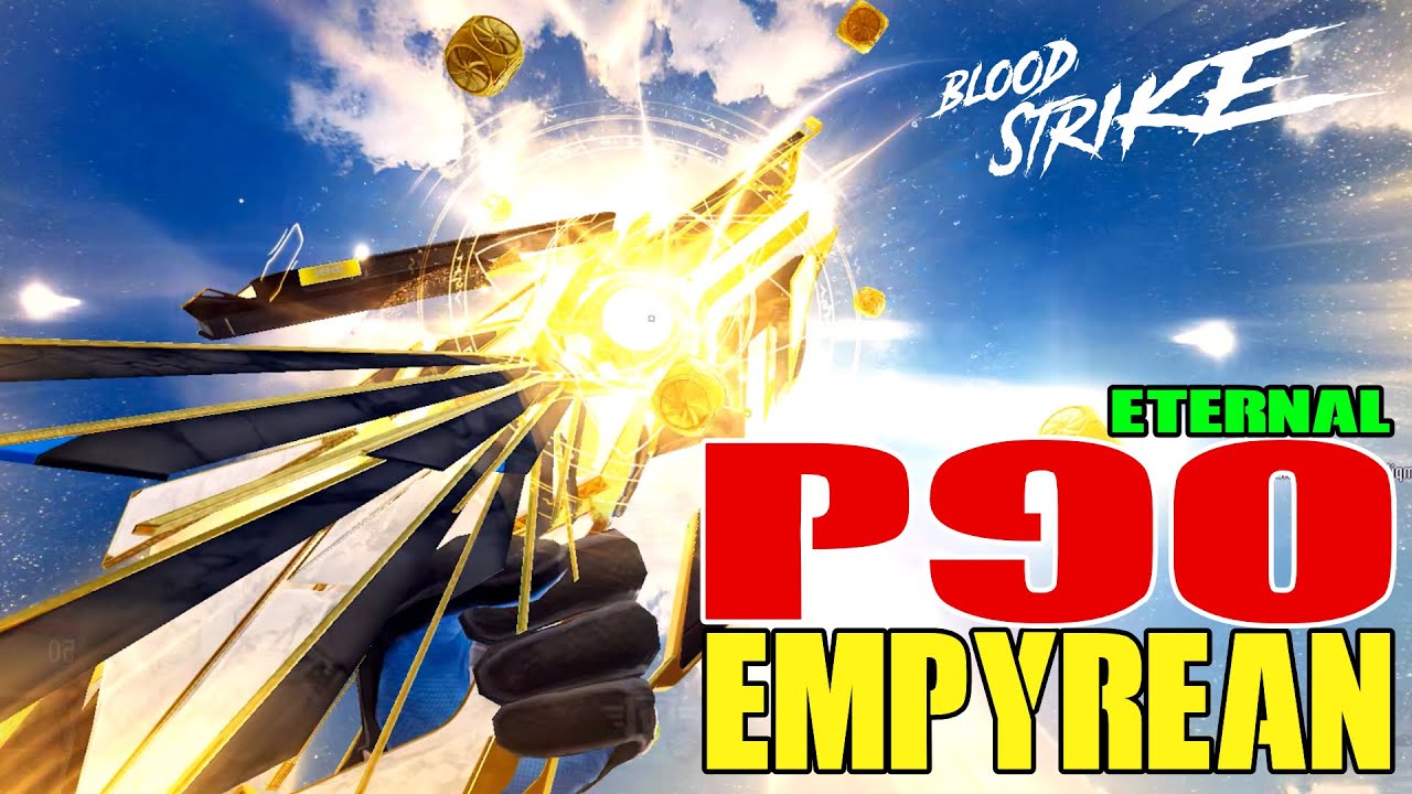 GACHA ETERNAL P90 EMPYREAN! iNi SKiN EMANG SANGAT LUAR BiASA  😂 Blood Strike Indonesia