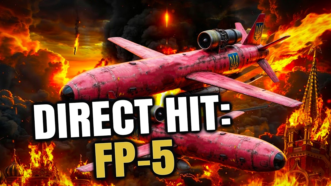 STRIKE AT THE HEART OF THE MIC: Ukrainian Flamingo missile burns down 