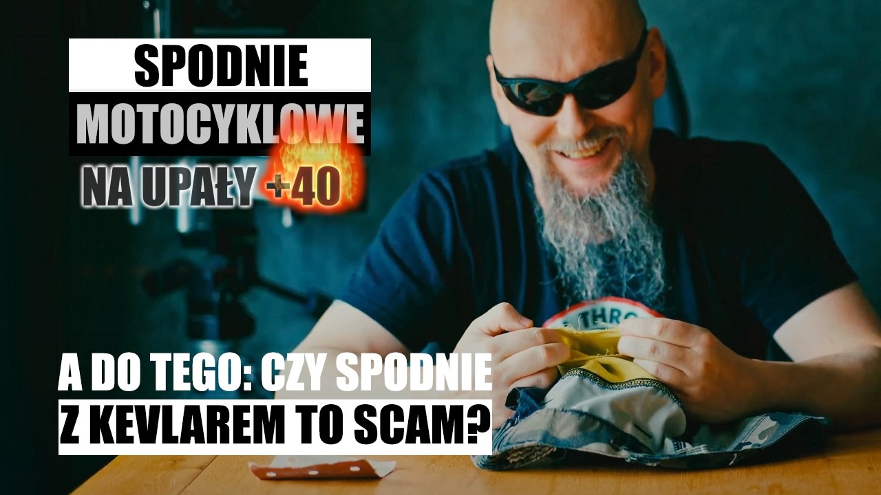 Przewiewne Spodnie Motocyklowe na Lato - Test + Prawda o Tanim "Kevlarze"