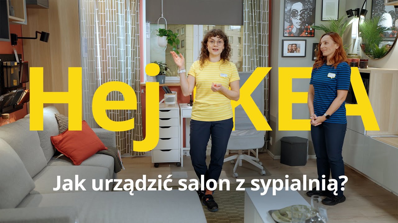 Jak urządzić funkcjonalny salon z sypialnią? | Dobry sen z IKEA