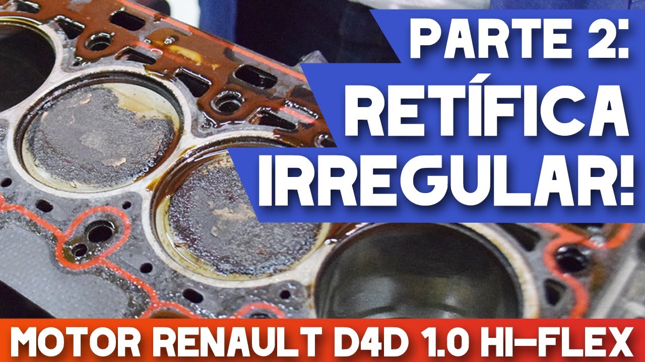 Manutenção interna do motor Renault D4D 1.0 Hi-Flex (parte 2 de 7)