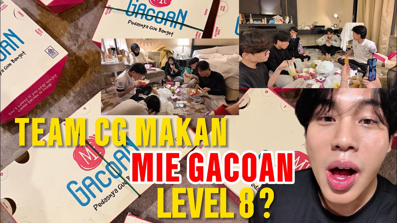 AJ MAKAN MIE PALING PEDAS DI INDONESIA ? TEAM CG SEMUA MAKAN PEDAS ?!!! - FOODIE 