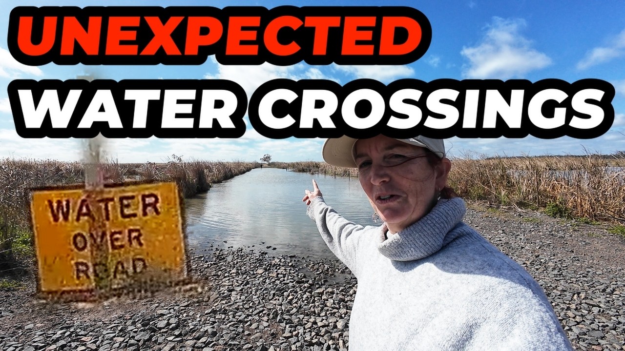Dirt Roads | Deep Water | Hot Springs.  Our Risky Outback route to Artesian Baths