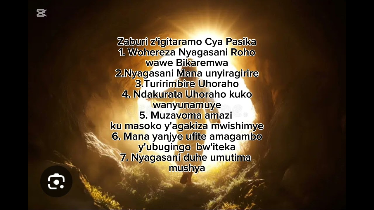 Zaburi z'igitaramo Cya Pasika par Ishimwe Boris