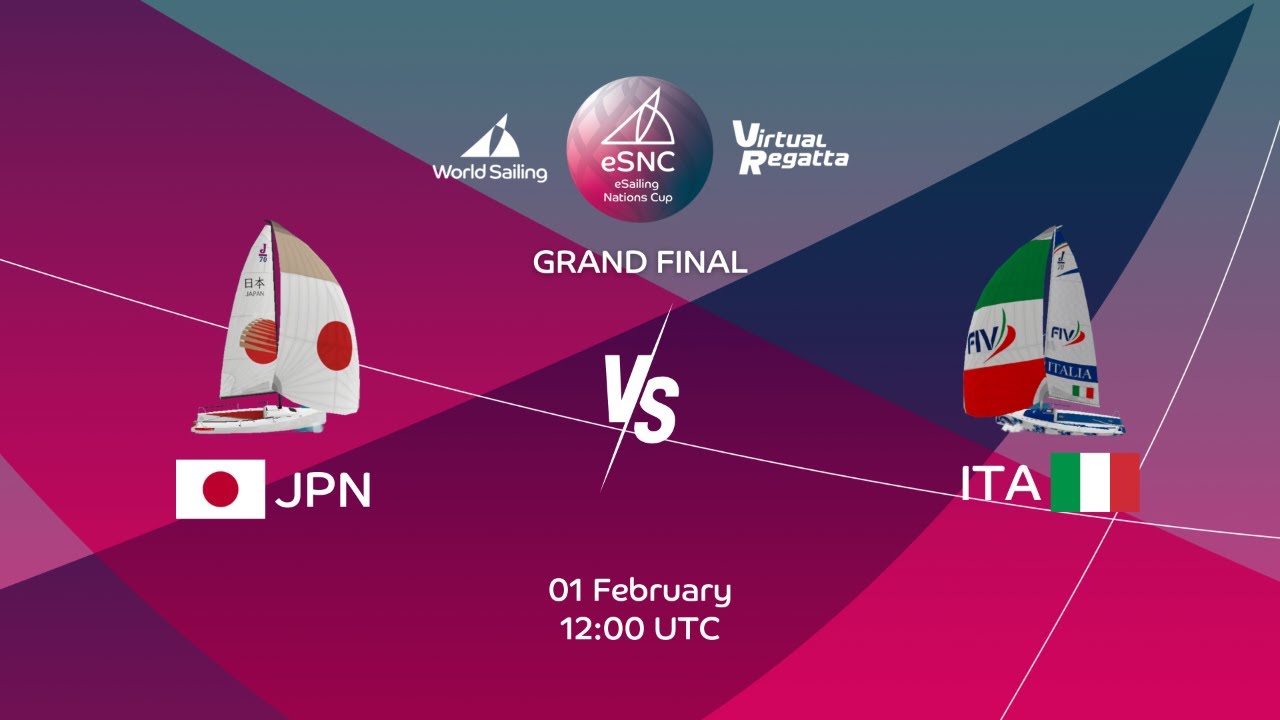 GRAND FINAL: Japan vs Italy | eSailing Nations Cup