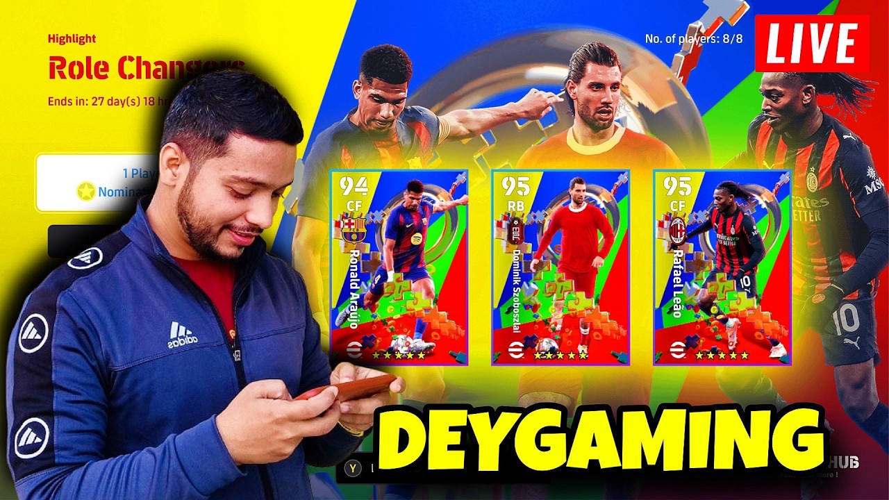 🔴LIVE-EFOOTBALL2026🛑 PUSHING RANK FOR DIV1🤩CONTROL PLAY⚡️⚡️ #efootballlive #live #efootball2025