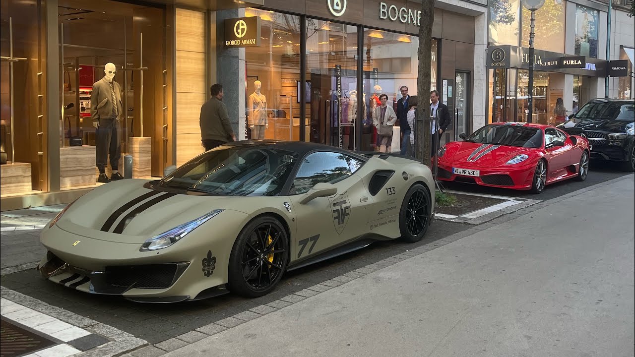 Carspotting in Frankfurt am Main #8 (RUF 993 Turbo, SF90, 488 Pista etc)