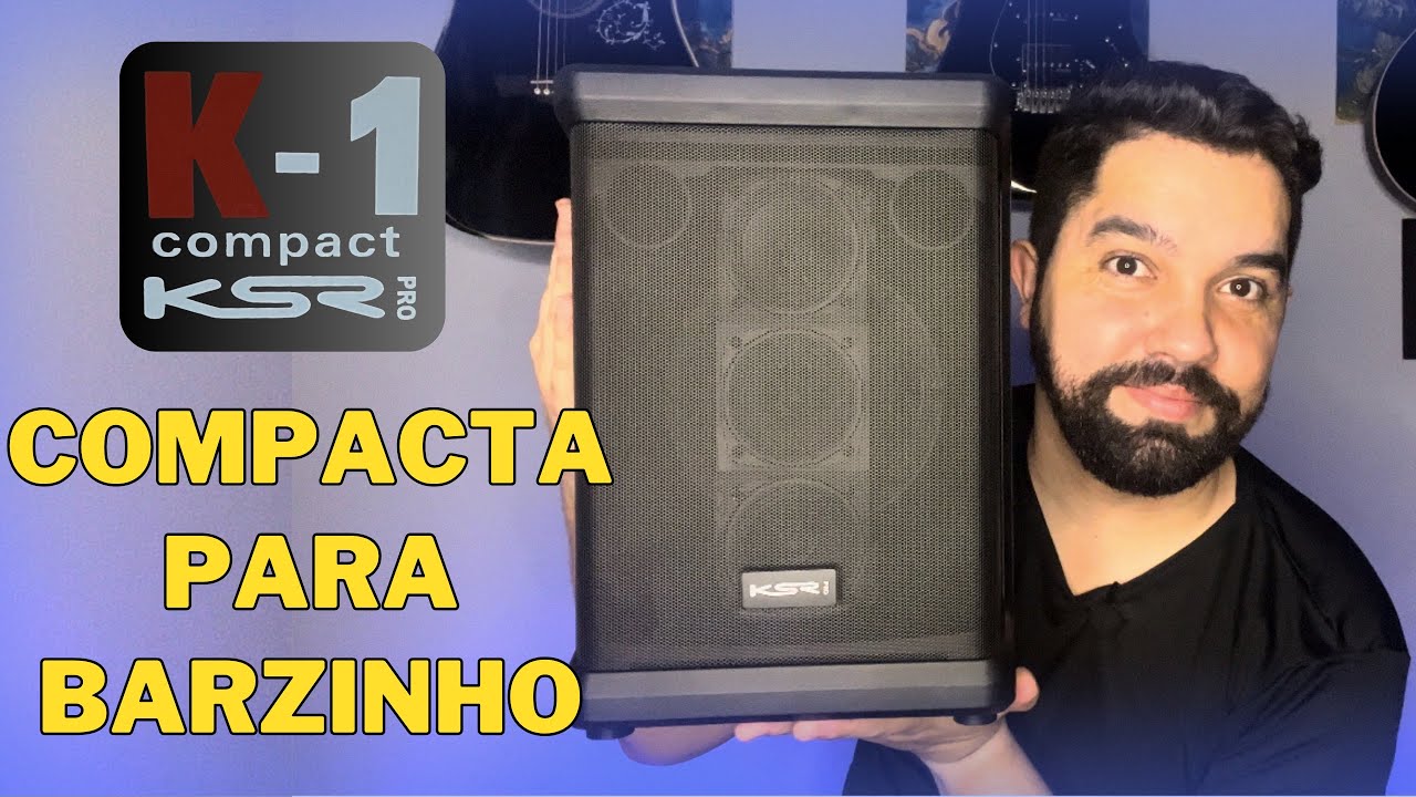 CAIXA ATIVA PARA BARZINHO - KSR PRO K1 COMPACT