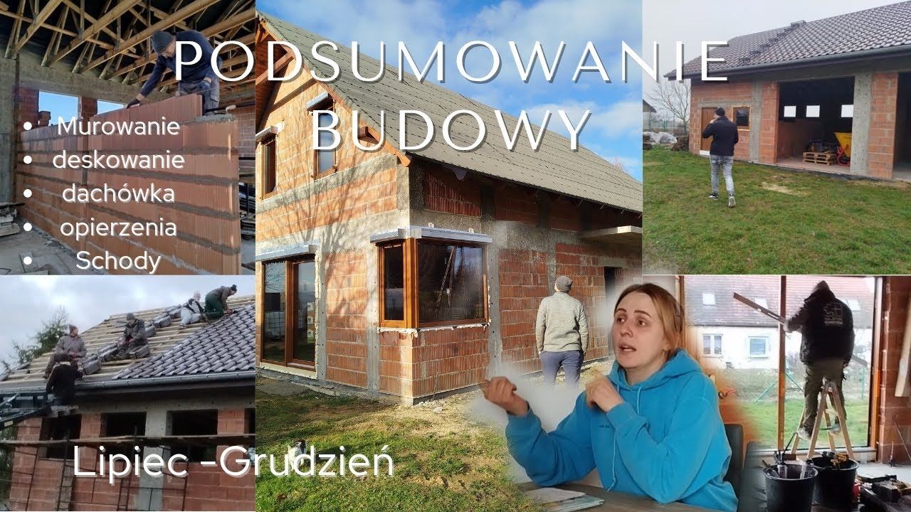 PODSUMOWANIE NASZYCH PRAC NA BUDOWIE🏠 #podsumowanie #rok2025 #budowanie #deskowanie 