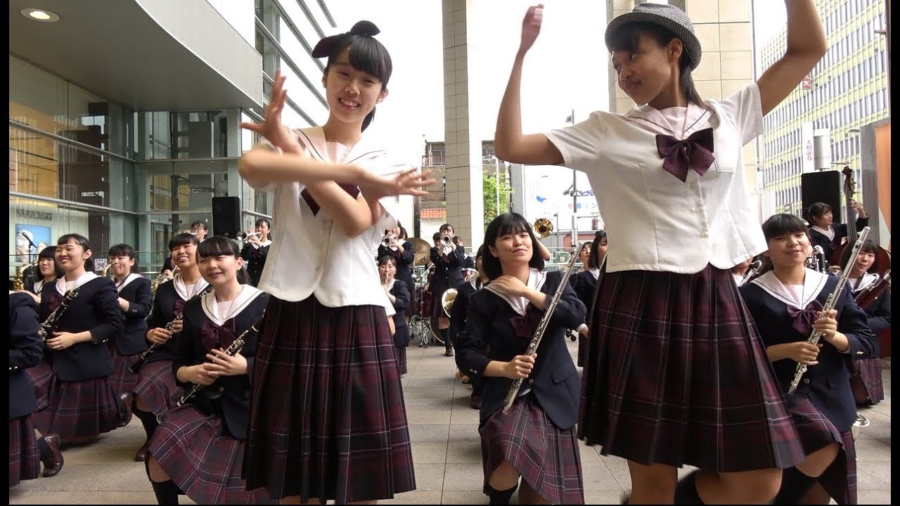 水戸女子高等学校吹奏楽部 演奏1部13:00回@水戸京成百貨店 2018/05/13