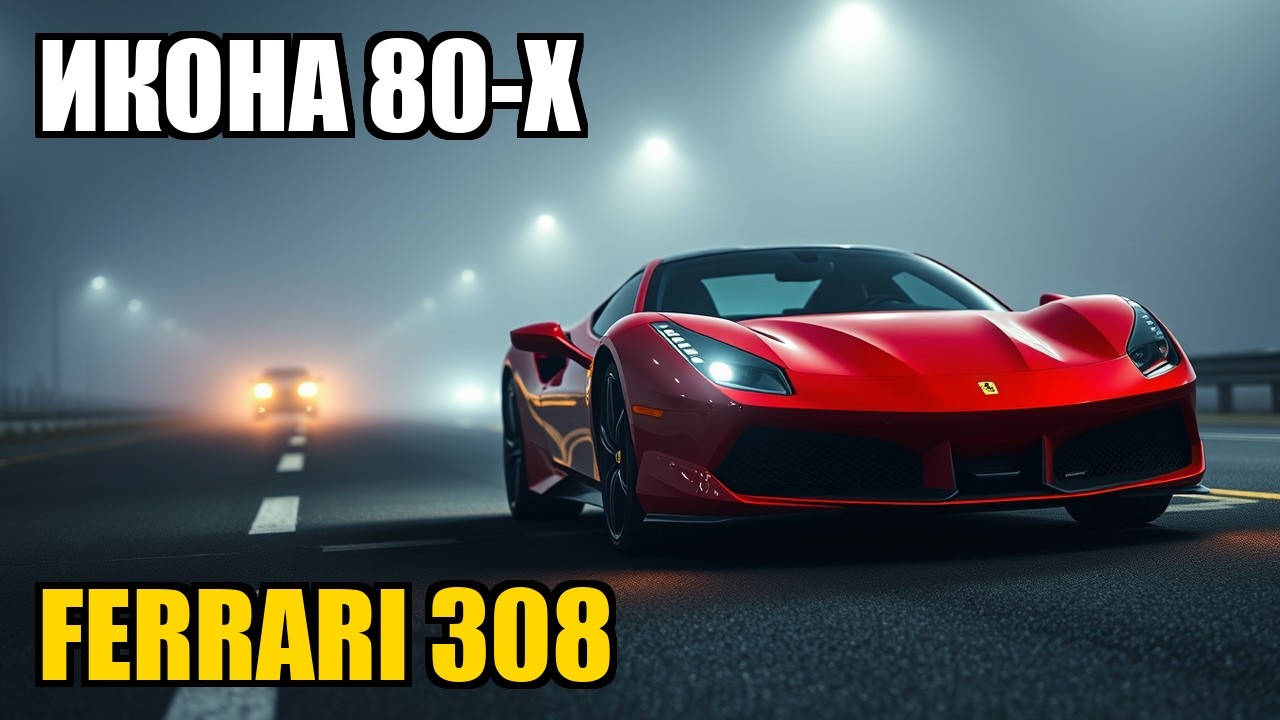 Ferrari 308 - модель, которая перевернула представление о суперкаре на экране